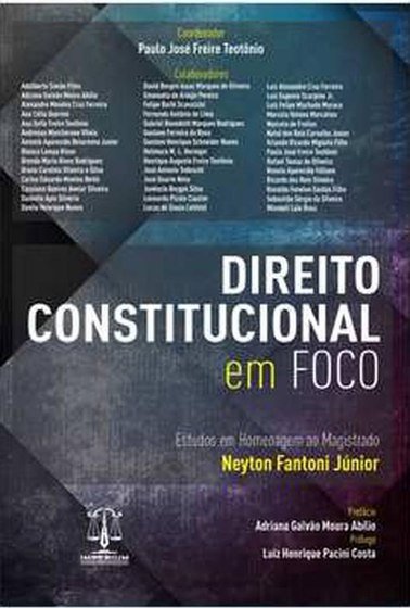 Capa de Direito Constitucional em Foco