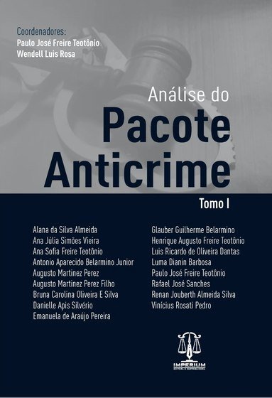 Capa de Análise do Pacote Anticrime — Tomo I